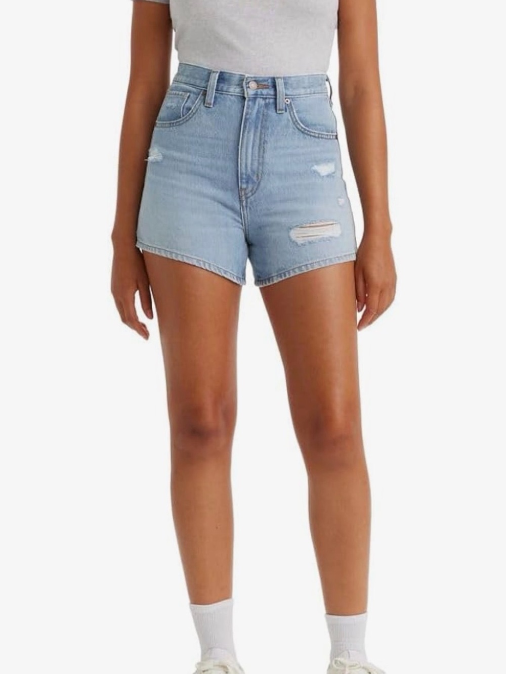 Levi's High Waisted Mom Shorts - 24